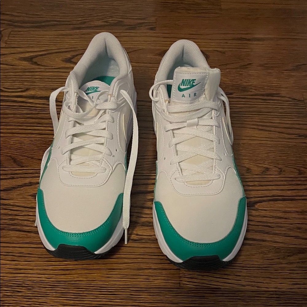 Nike Air greens and white